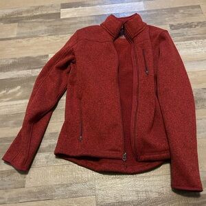 L.L. Bean Men’s Red Fleece Jacket